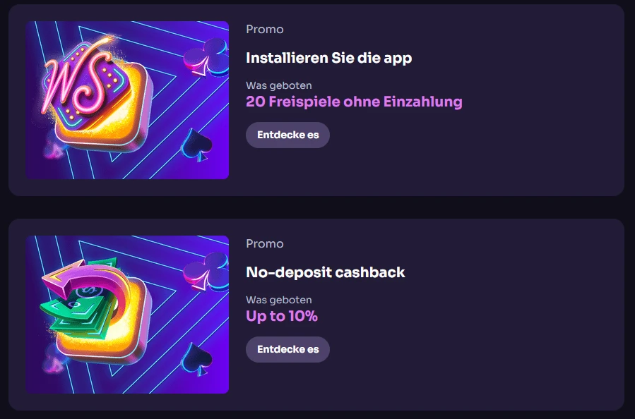 WinSpirit Bonus banner 1 DE